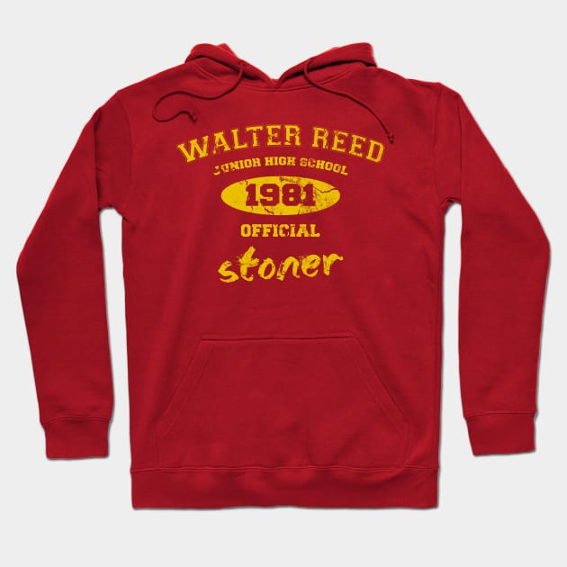 Walter Reed Stoner 1981 Hoodie by BobbyDoran